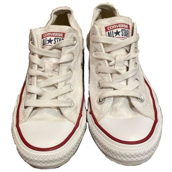 Converse White Chuck Taylor White Ox Low Top Sneakers Unisex M4 W6 EU 36.5 M7652 - Picture 1 of 13